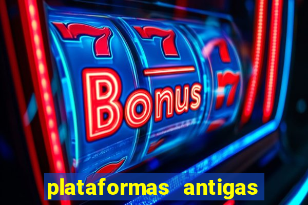 plataformas antigas de jogos